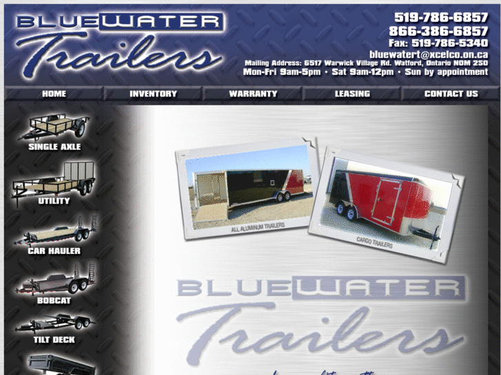 www.bluewatertrailers.ca