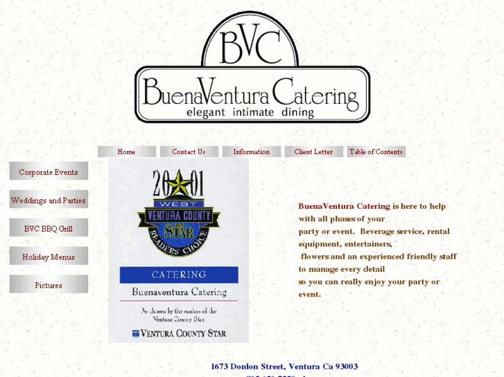 www.buenaventuracatering.com