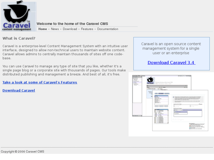 www.caravelcms.org