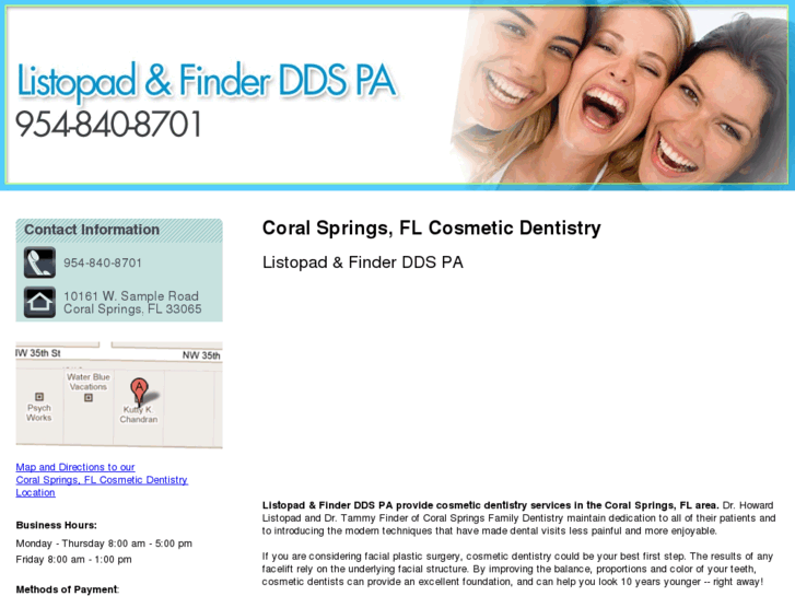 www.cosmeticdentist-coralsprings.com