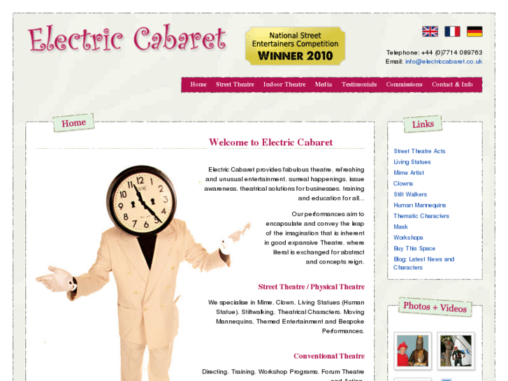 www.electriccabaret.co.uk