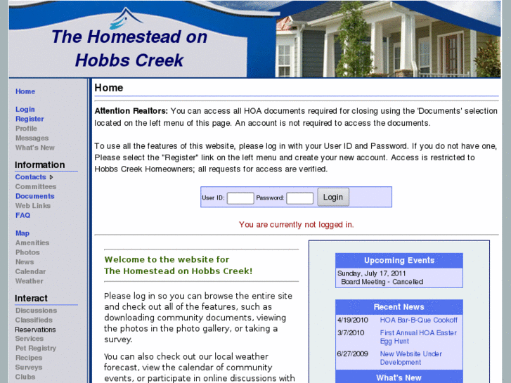 www.hobbscreek-hoa.org