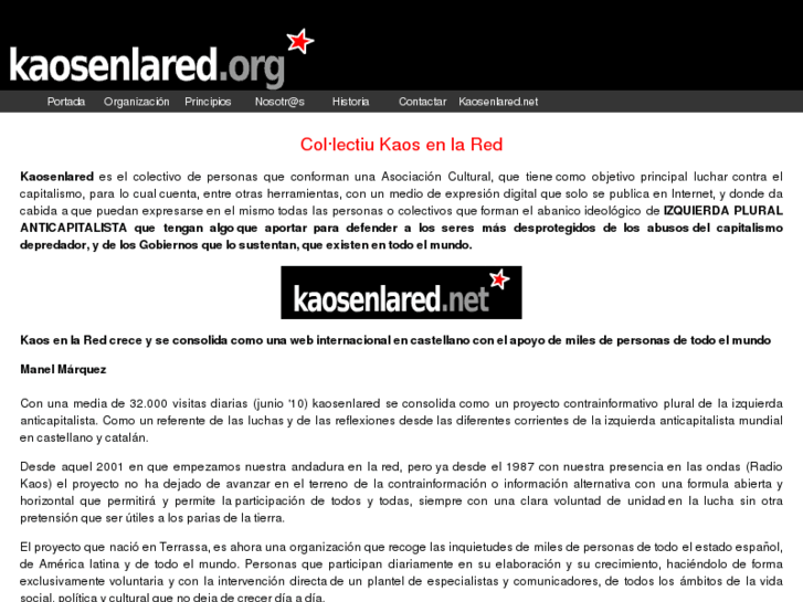 www.kaosenlared.org