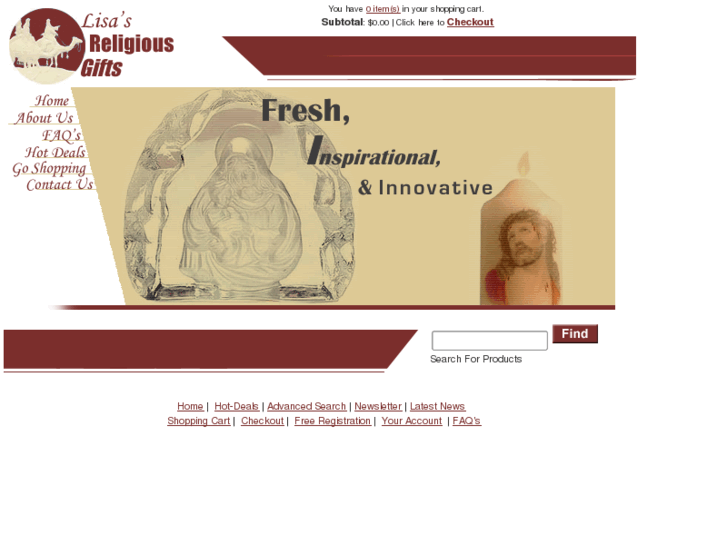 www.lisareligiousgifts.com