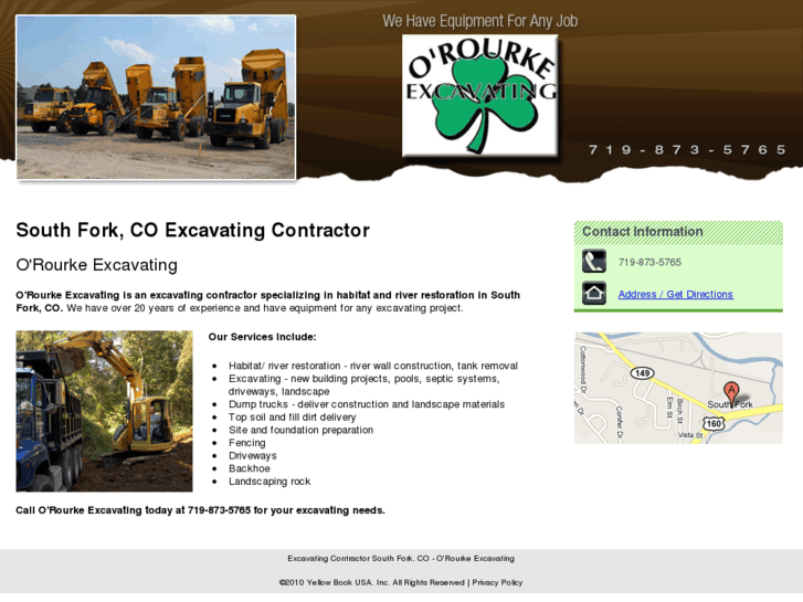 www.orourkeexcavating.com