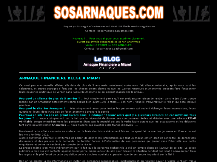 www.sosarnaques.com