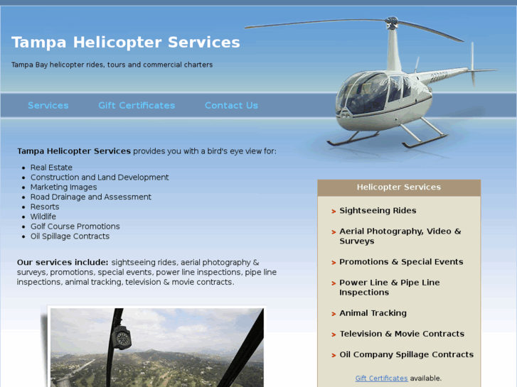 www.tampahelicopterservices.com