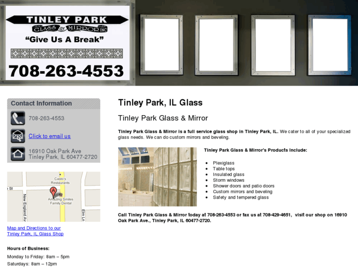 www.tinleyparkglassandmirror.com