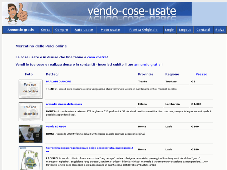 www.vendo-cose-usate.com