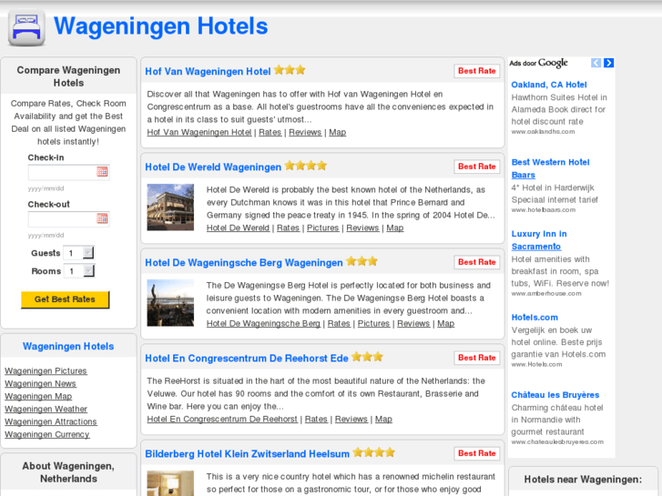 www.wageningenhotels.com