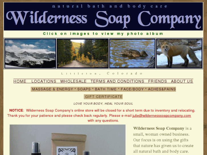 www.wildernesssoapcompany.com