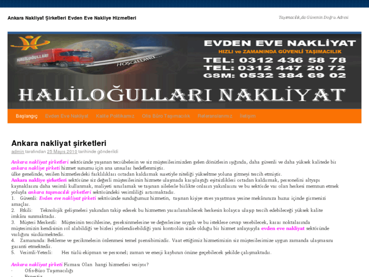 www.ankaranakliyatsirketleri.org