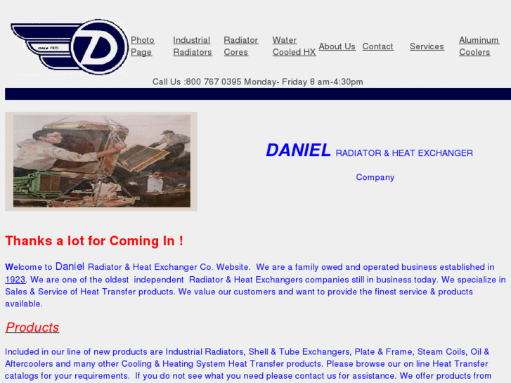 www.danielradiator.com