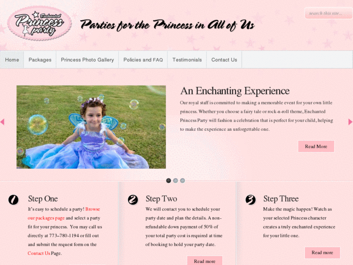 www.enchantedprincessparty.com