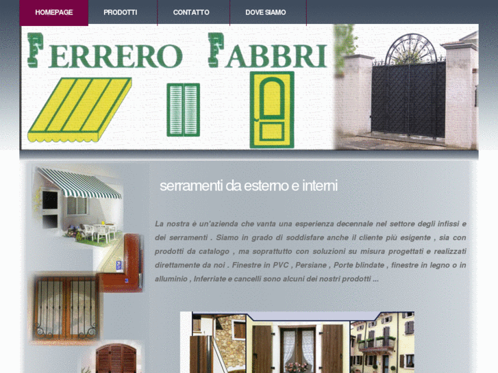 www.ferrerofabbriserramenti.com