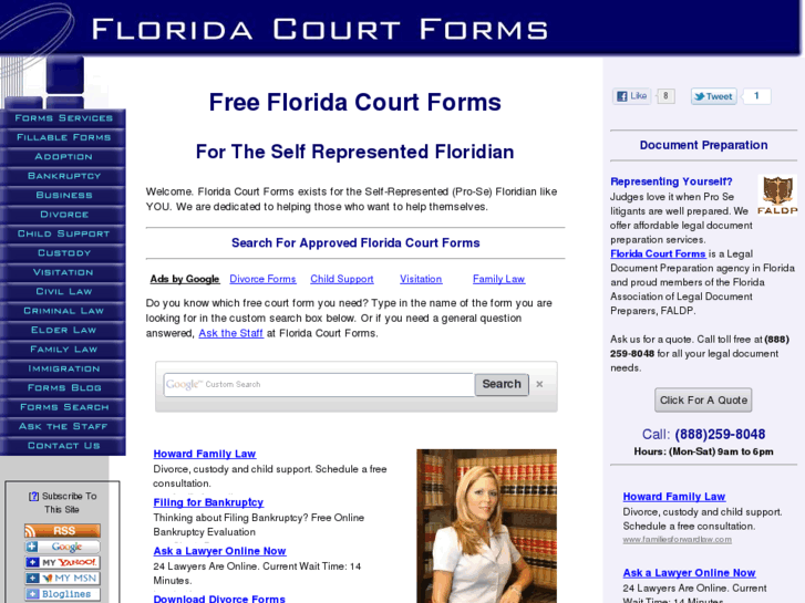 www.florida-court-forms.net