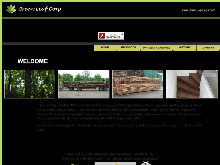 www.greenleaflogs.com