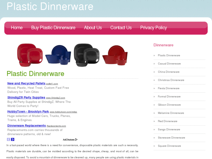 www.plasticdinnerware.org