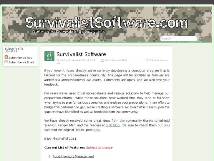 www.survivalistsoftware.com