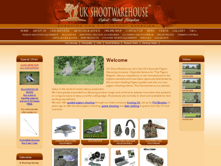 www.ukshootwarehouse.com