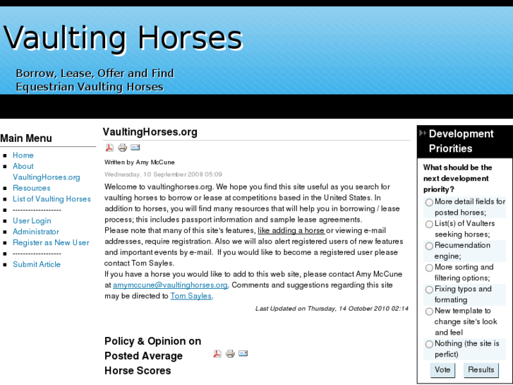 www.vaultinghorse.com