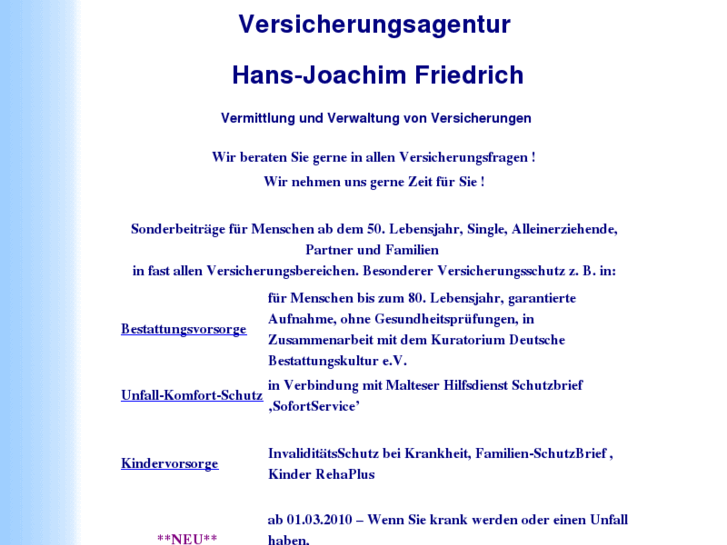 www.versicherungsagentur-friedrich.com