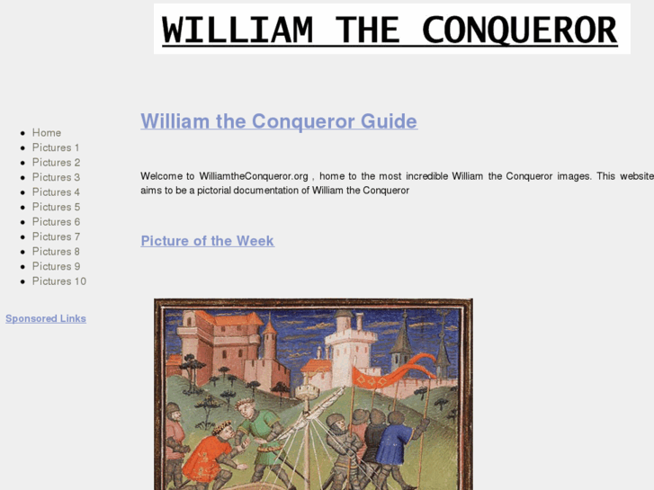 www.williamtheconqueror.org