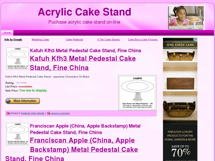 www.acryliccakestand.org