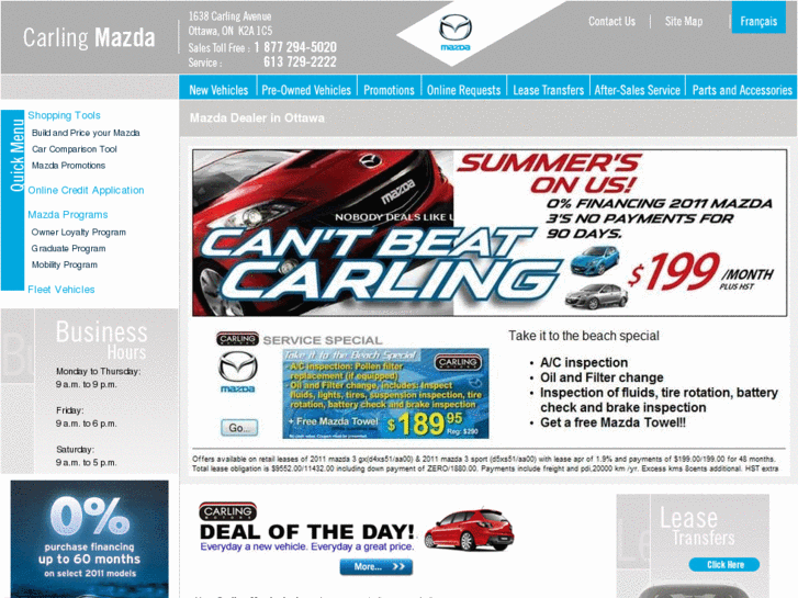 www.carlingmazda.ca