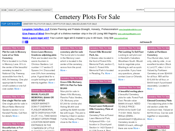 www.cemetery-plots.com