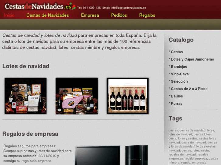 www.cestasdenavidades.es