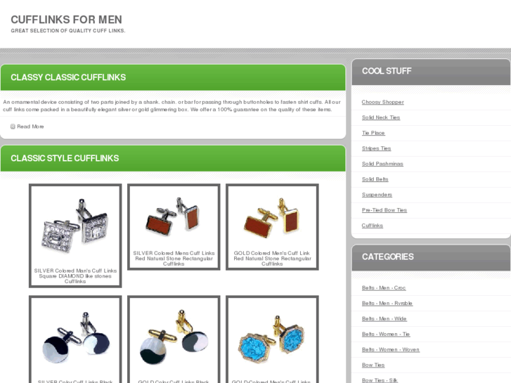 www.cufflinks-for-men.com