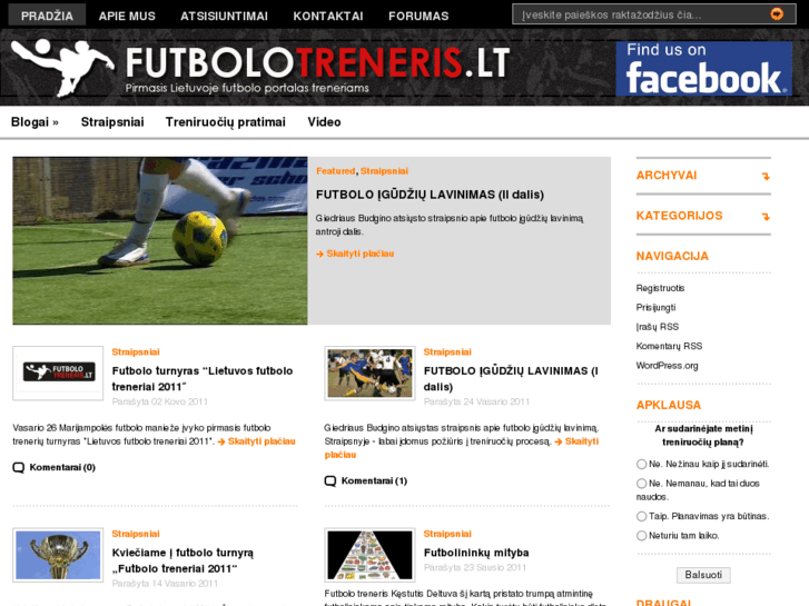 www.futbolotreneris.lt