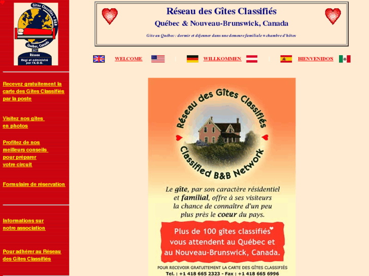 www.gites-classifies.qc.ca