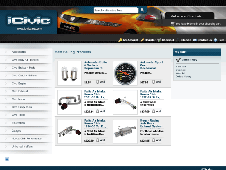 www.icivicparts.com