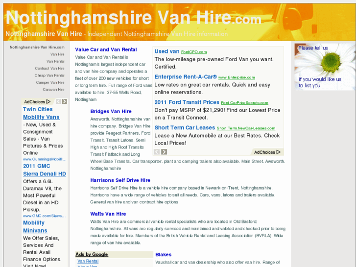 www.nottinghamshirevanhire.com