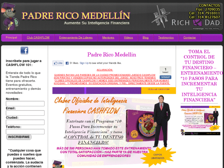 www.padrericomedellin.com