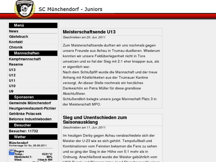 www.scmuenchendorf-juniors.com