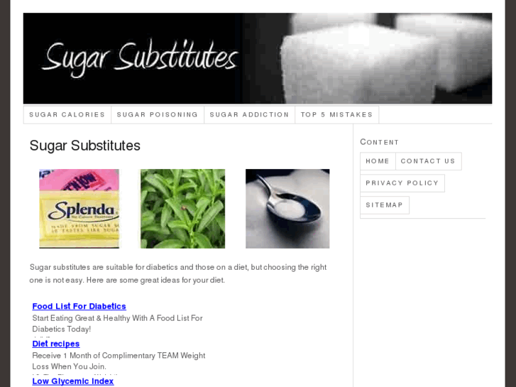 www.sugarsubstitutes.org