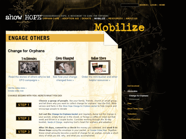 www.changefororphans.com