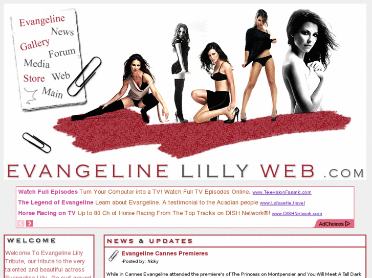 www.evangelinelillyweb.com