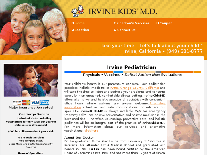 www.irvinekidsmd.com