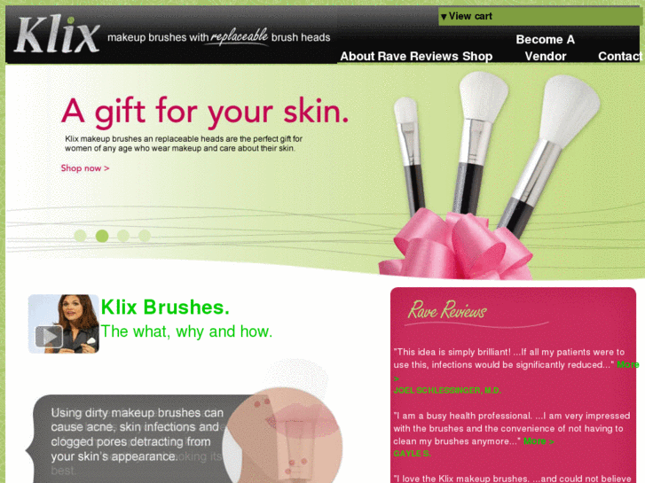 www.klixbrushes.com