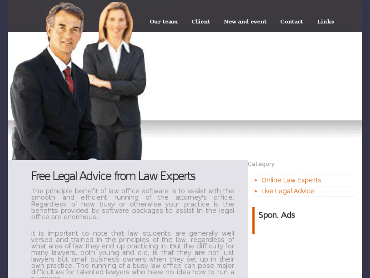 www.legalandlaw.info