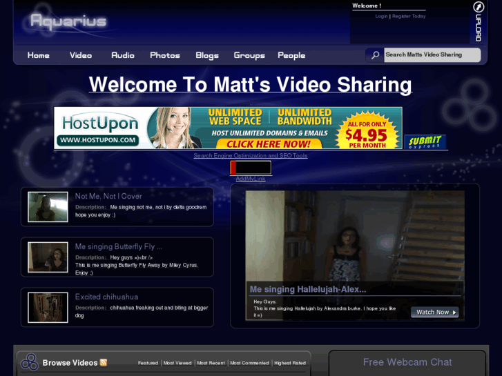 www.mattsvideosharing.com
