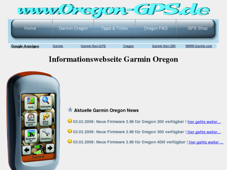 www.oregon-gps.de