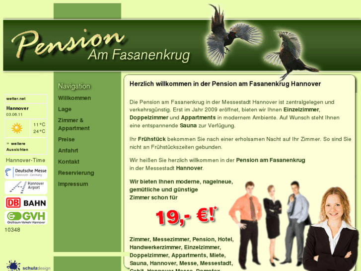 www.pension-hannover.net