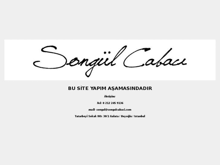 www.songulcabaci.com