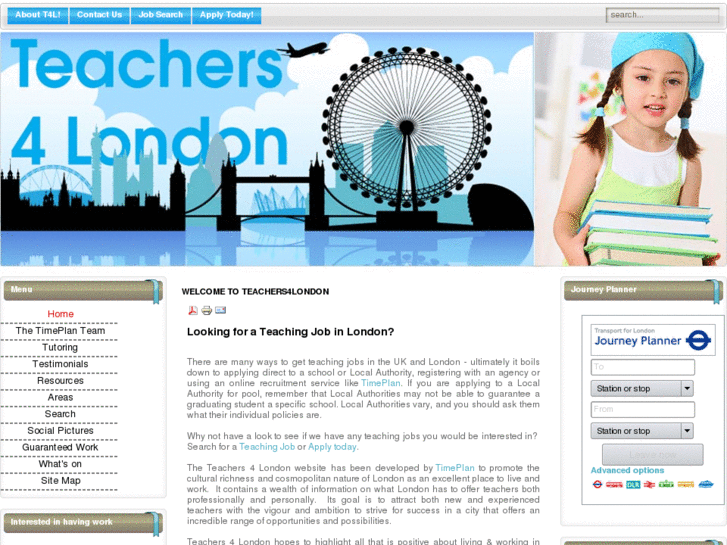 www.teachers4london.co.uk