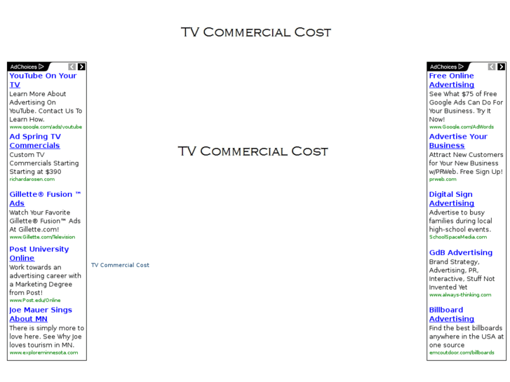 www.tvcommercialcost.com